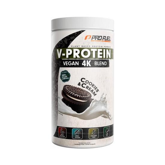 ProFuel V-Protein 4K Blend (750g) Salted Caramel - Eiweiße - Veganes Eiweiß