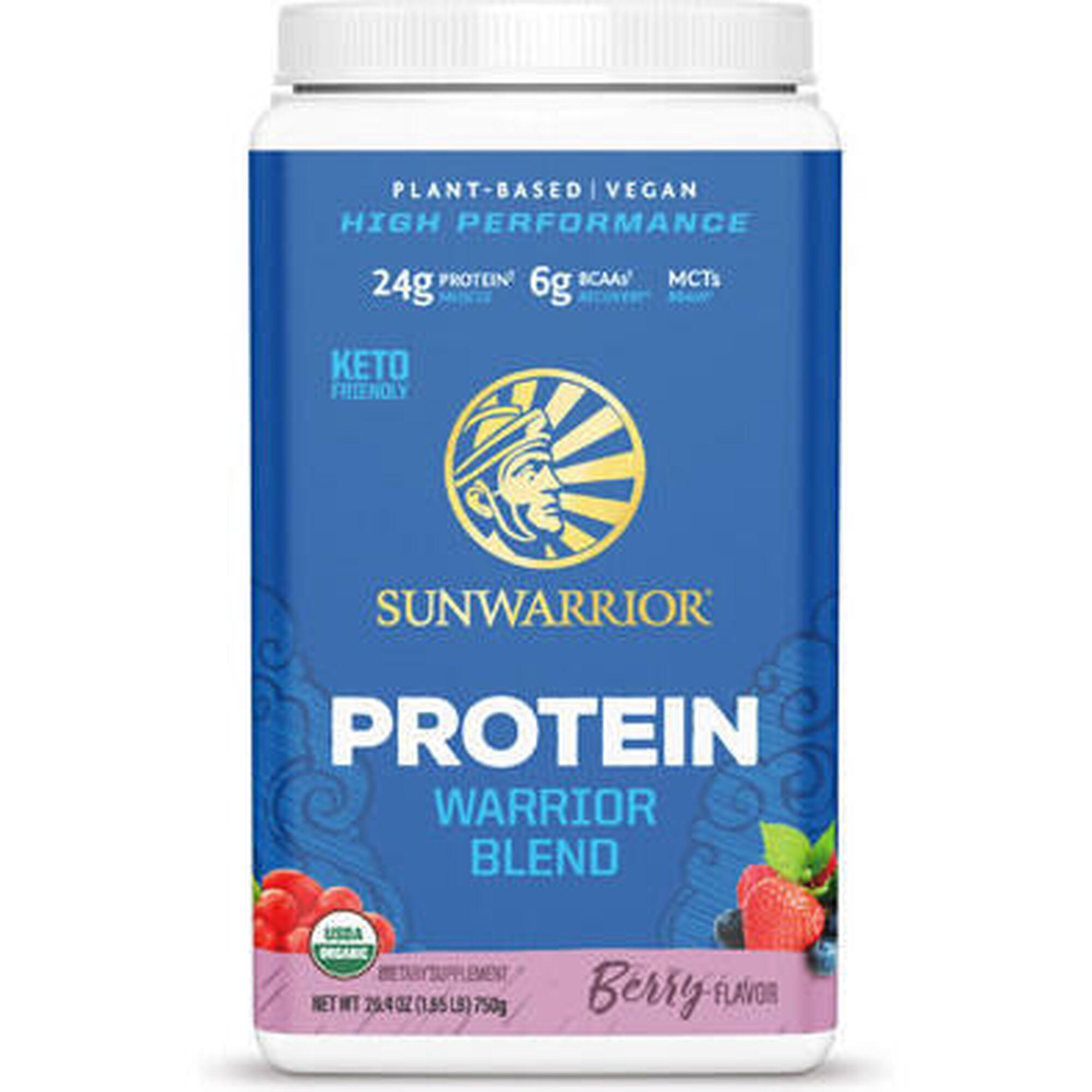 Sunwarrior - Sunwarrior Warrior Blend Organic (750g) Berry Shortcake - Protéines - Isolat De Whey - Decathlon