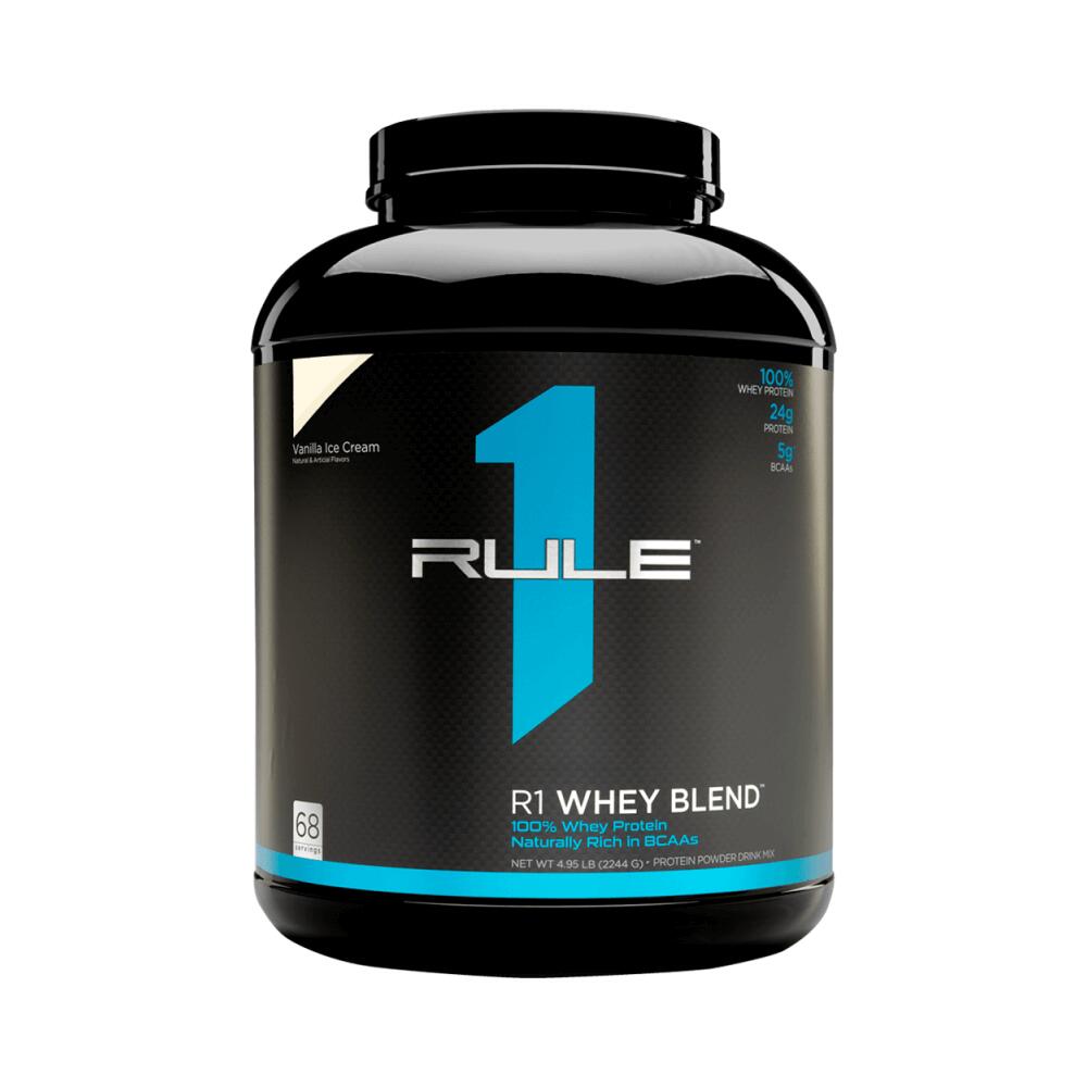 Rule1 - Rule1 R1 Whey Protein (5lbs) Vanilla Ice Cream - Protéines - Whey Protéine - Decathlon