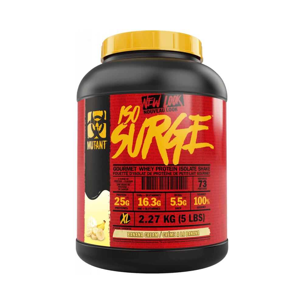 MUTANT Mutant Mutant Iso Surge (5lbs) Banana Cream - Eiwitten - Wei-eiwit isolaat