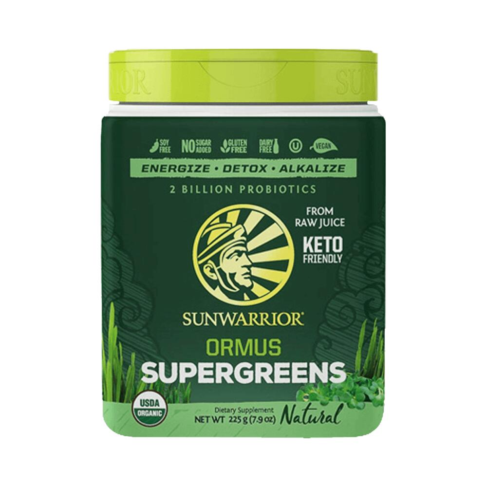 SUNWARRIOR Sunwarrior Ormus Super Greens Organic (225g) Natural - Alimenti funzionali
