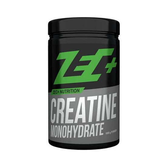 Zec+ Creatine Monohydrate (1000g) Unflavoured - Créatine - Créatine Monohydrate