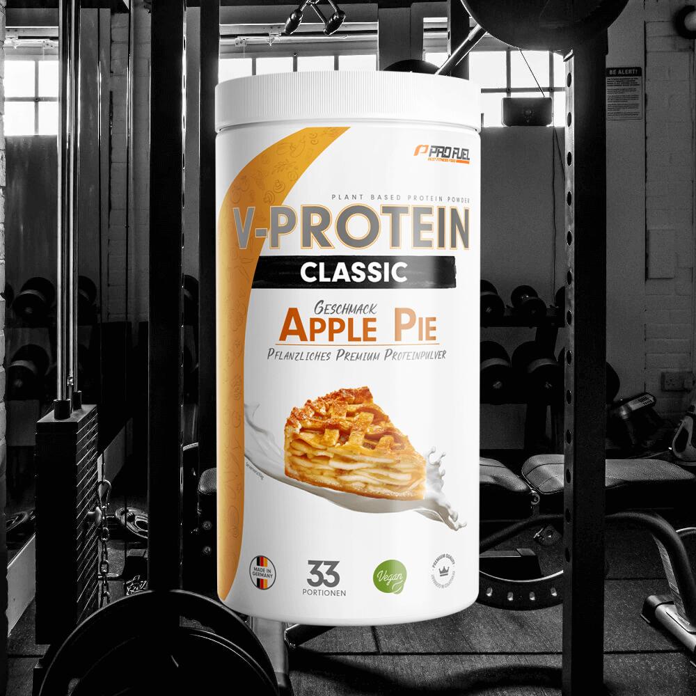 ProFuel V-Protein Classic (1000g) Apple Pie - Proteine - Proteine vegane 2/3