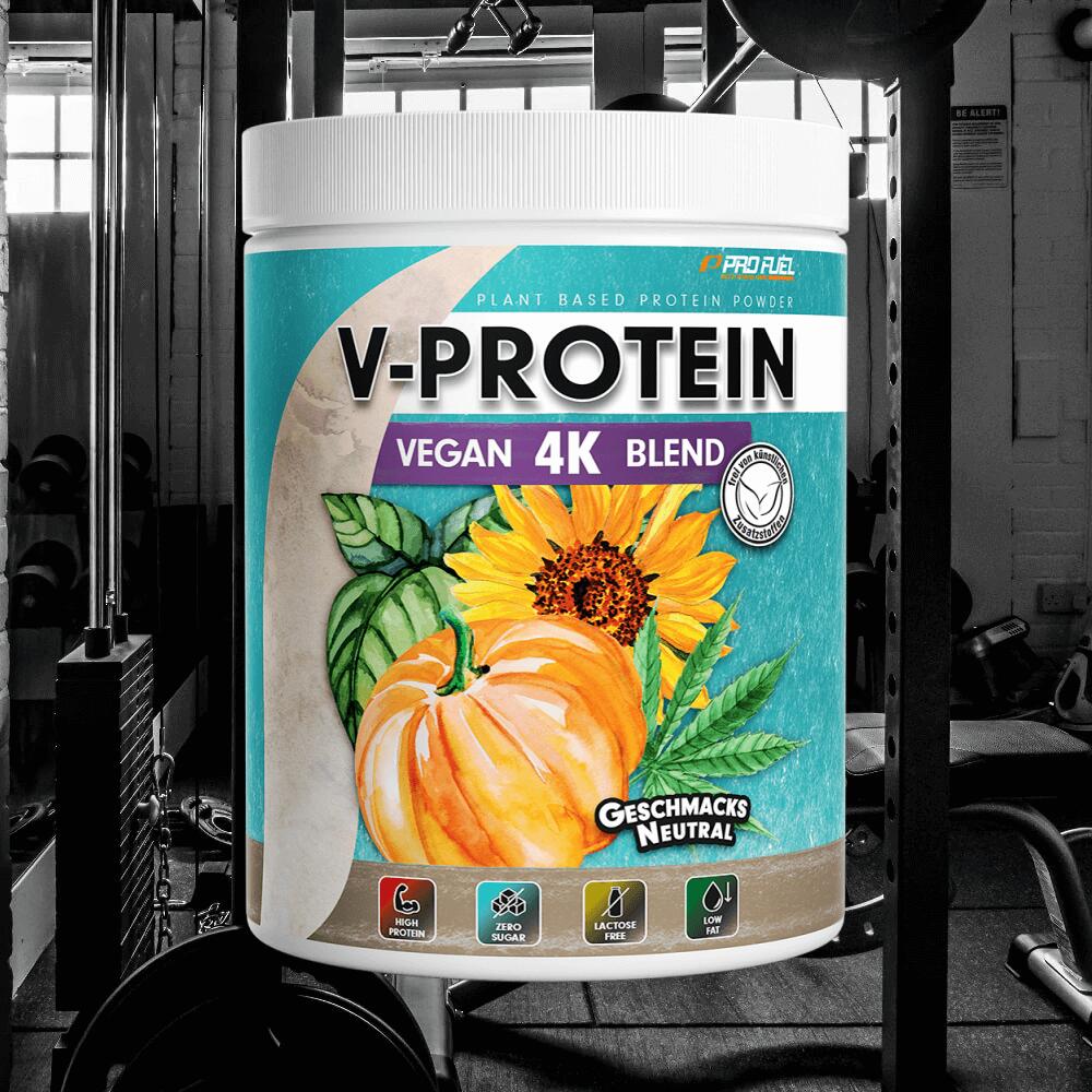 ProFuel V-Protein 4K Blend - unflavoured (480g) Unflavoured - Protéines 2/4