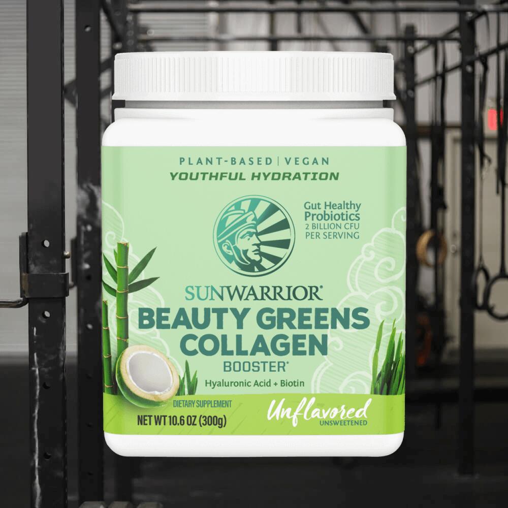 Sunwarrior Beauty Greens Collagen Booster (300g) Unflavoured 2/3