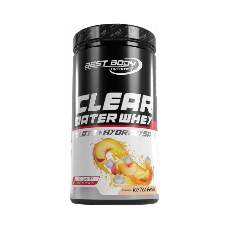 Best Body Nutrition Clear Water Whey Isolate + Hydrolysate (450g) Ice Tea Peach