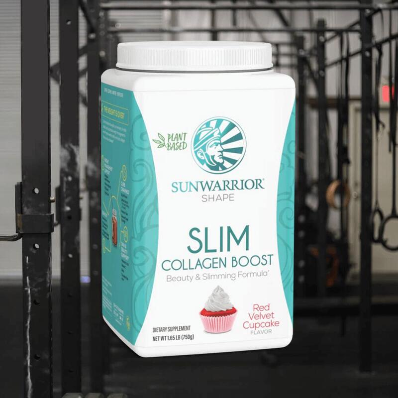 Sunwarrior Slim Collagen Booster (750g) Red Velvet - Aliments fonctionnels