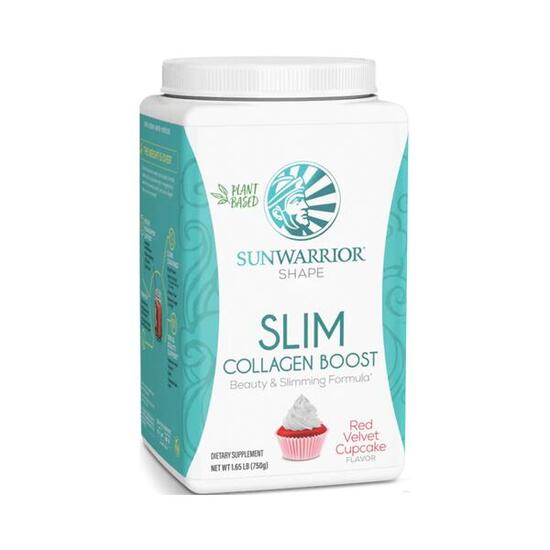 Sunwarrior Slim Collagen Booster (750g) Red Velvet - Aliments fonctionnels