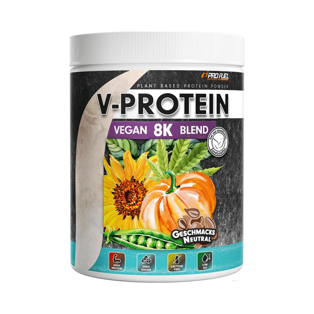 PROFUEL ProFuel V-Protein 8K Blend - unflavoured (480g) Unflavoured - Eiwitten