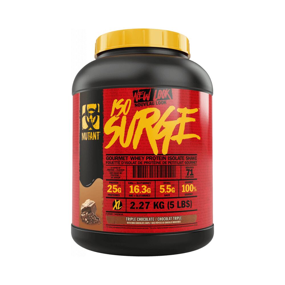 MUTANT Mutant Mutant Iso Surge (5lbs) Triple Chocolate - Eiwitten - Wei-eiwit isolaat