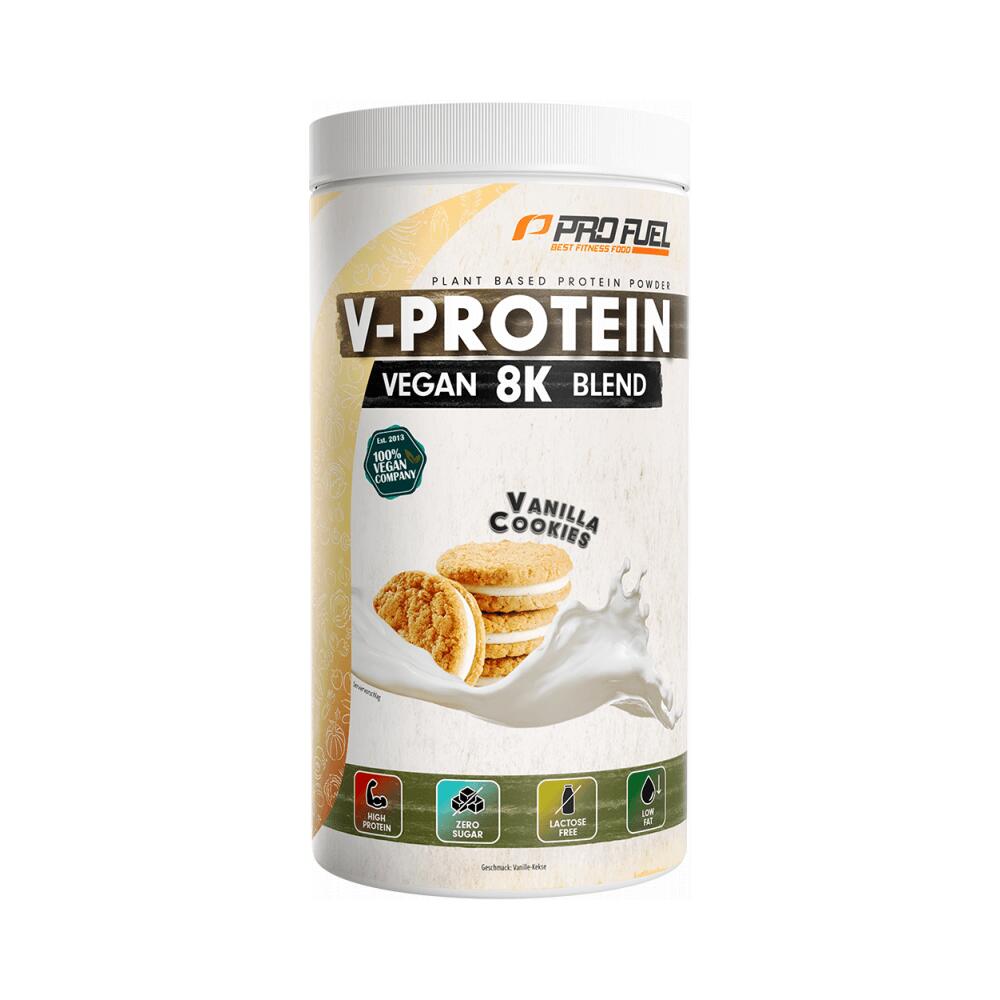 PROFUEL ProFuel V-Protein 8K Blend (750g) Vanilla Cookies - Eiwitten