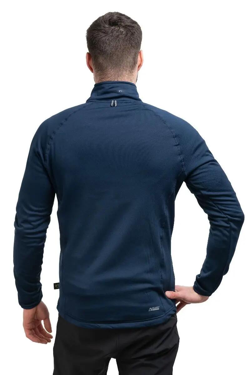 Felpa da trekking uomo Viking Jukon blu navy M 2/6