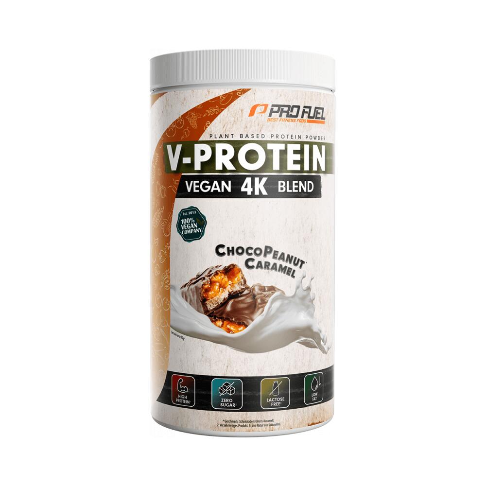 PROFUEL ProFuel V-Protein 4K Blend (750g) Choco Peanut Caramel - Eiweiße