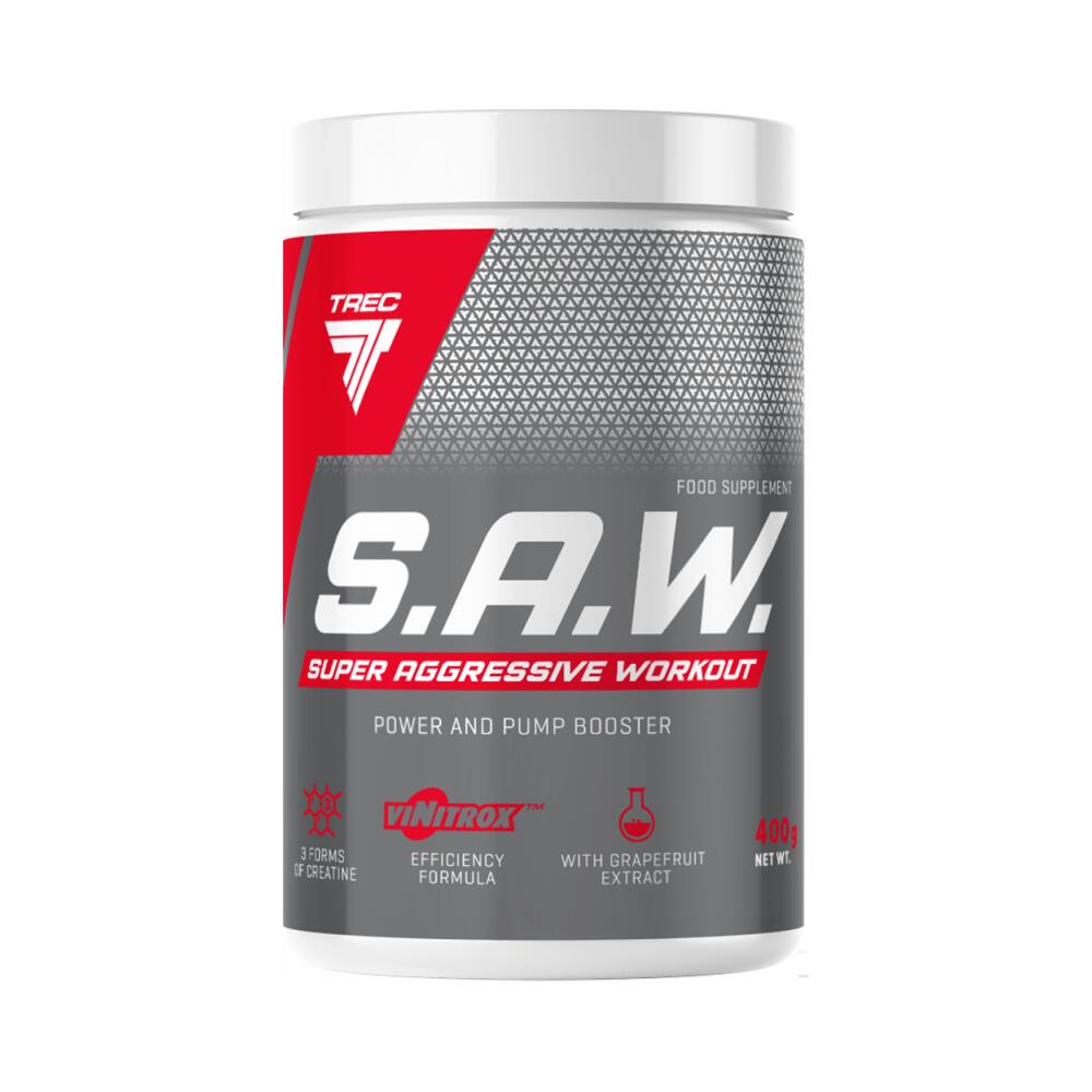 Trec Nutrition S.A.W. (400g) Wildberry - Pre-Workout - Pre-Workout Booster