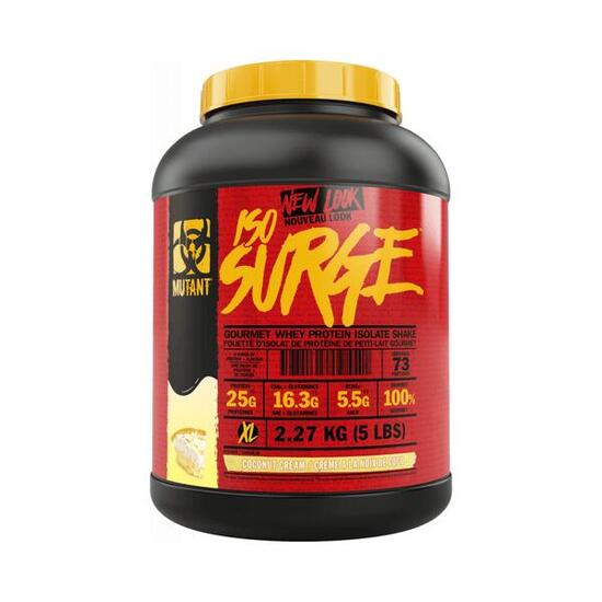 Mutant Mutant Hardcore Iso (5lbs) Coconut Cream - Protéines