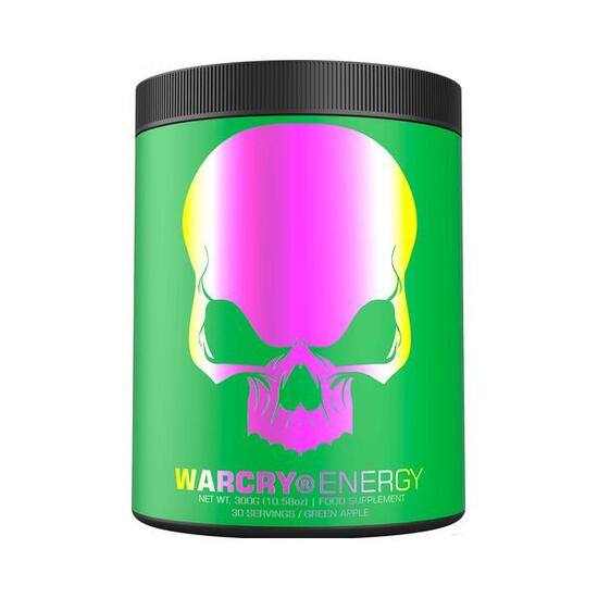 Genius Nutrition WARCRY Energy (300g) Green Apple - Pré-entraînement
