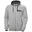 Pulover cu gluga Hh Logo Full Zip Hoodie - gri barbati