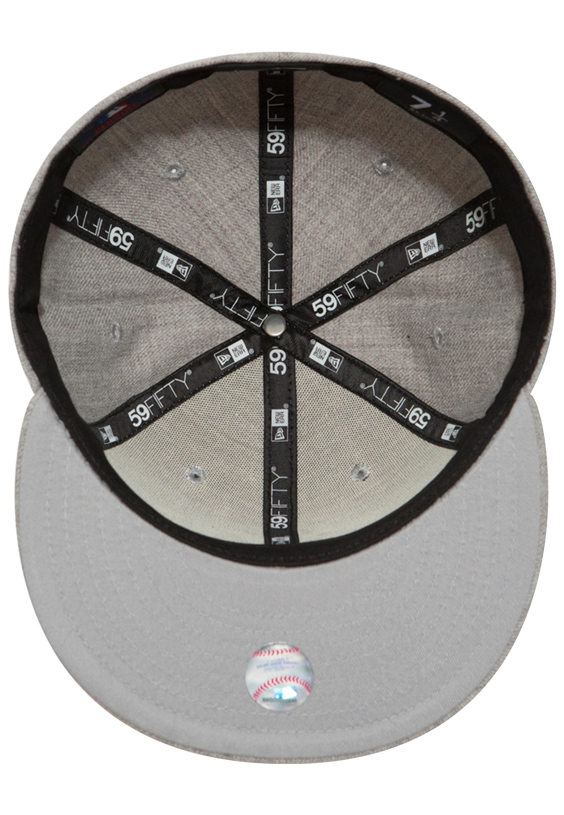 Cappellino Uomo New Era Grigio Melange 4/4