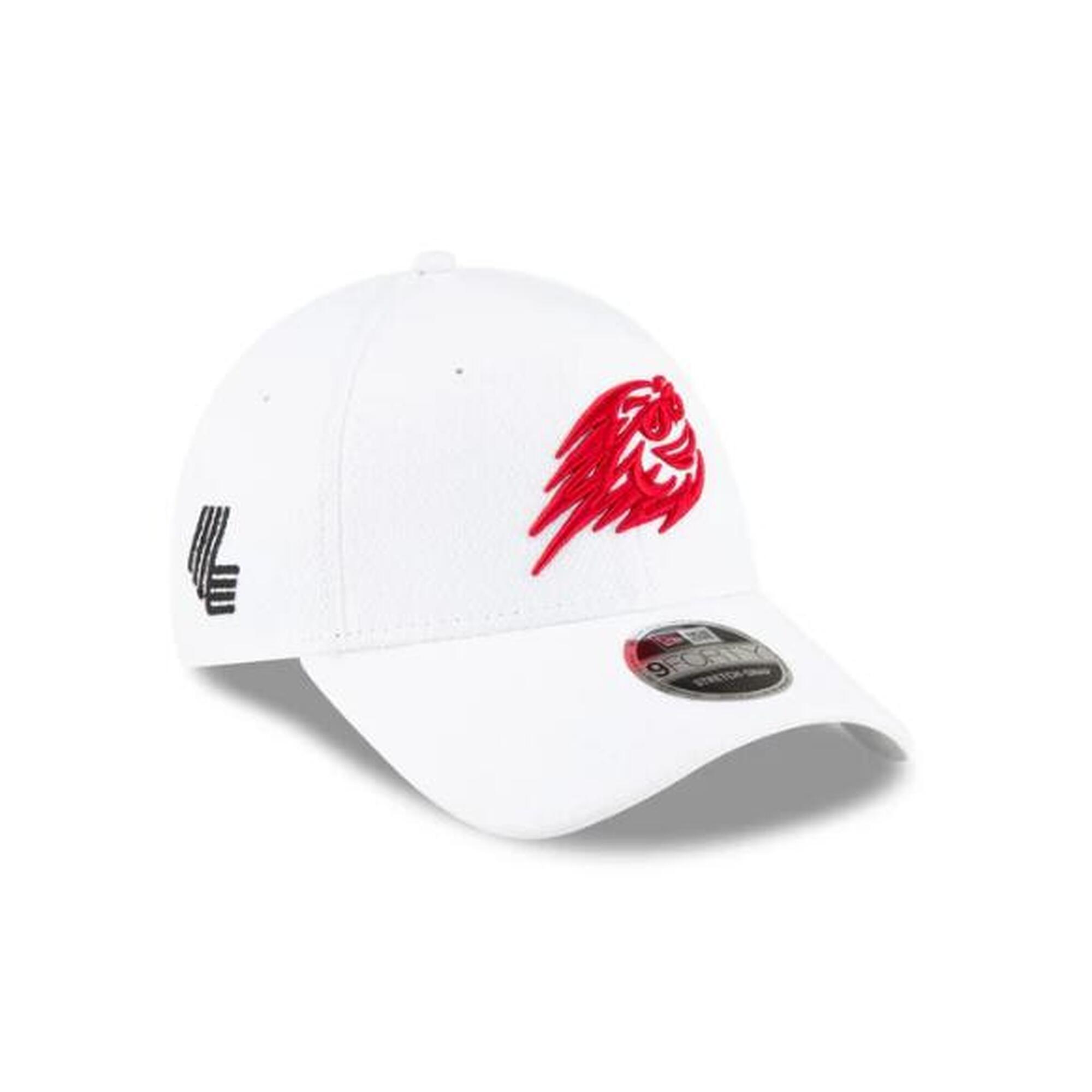 New Era - Liv Golf New Era Official Men's Stretch-snap Cap, Fireballs - Casquette - Blanc|rouge - No Size - Decathlon