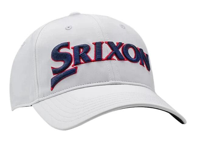 SRIXON Srixon Modern Caps Cappellini da golf da uomo Bianco/Navy/Rosso