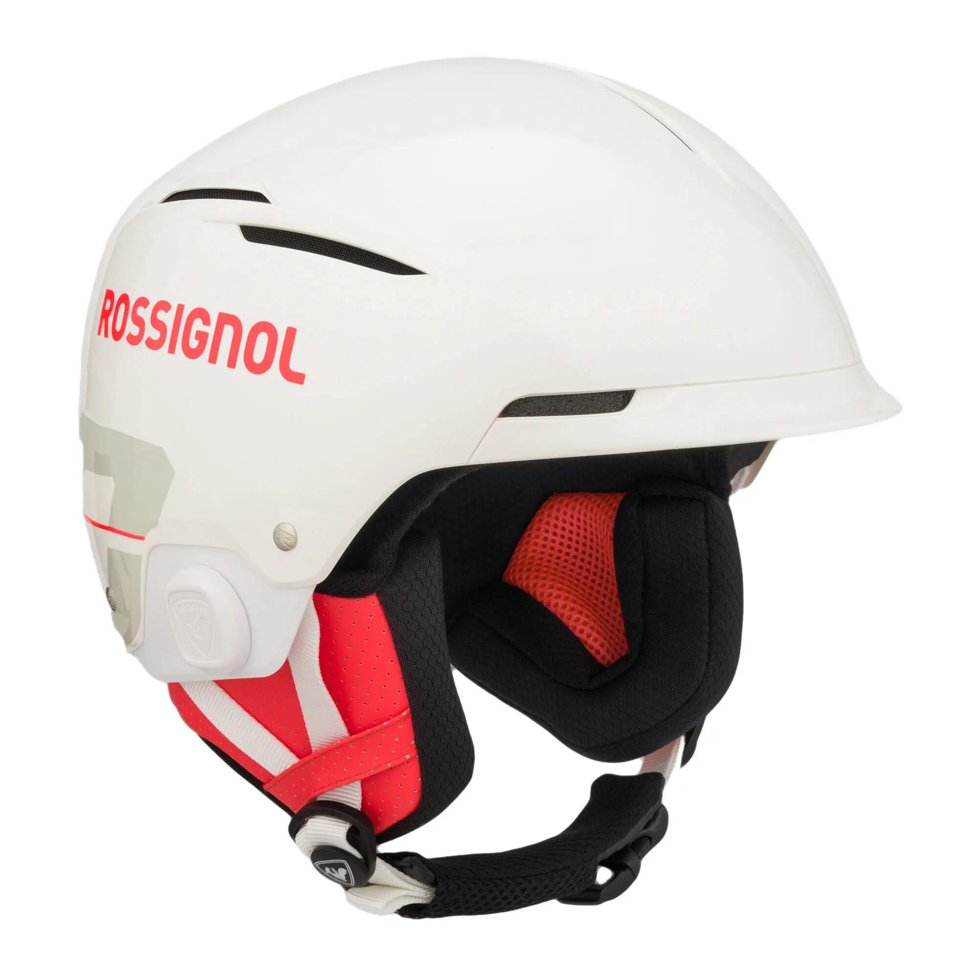 Rossignol Hero Slalom Impacts + Chinguard Skihelm 1/5