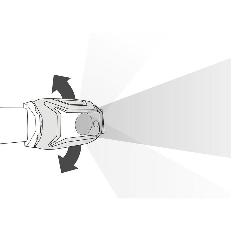 Reflektor męski TIKKA LAMP - żółty