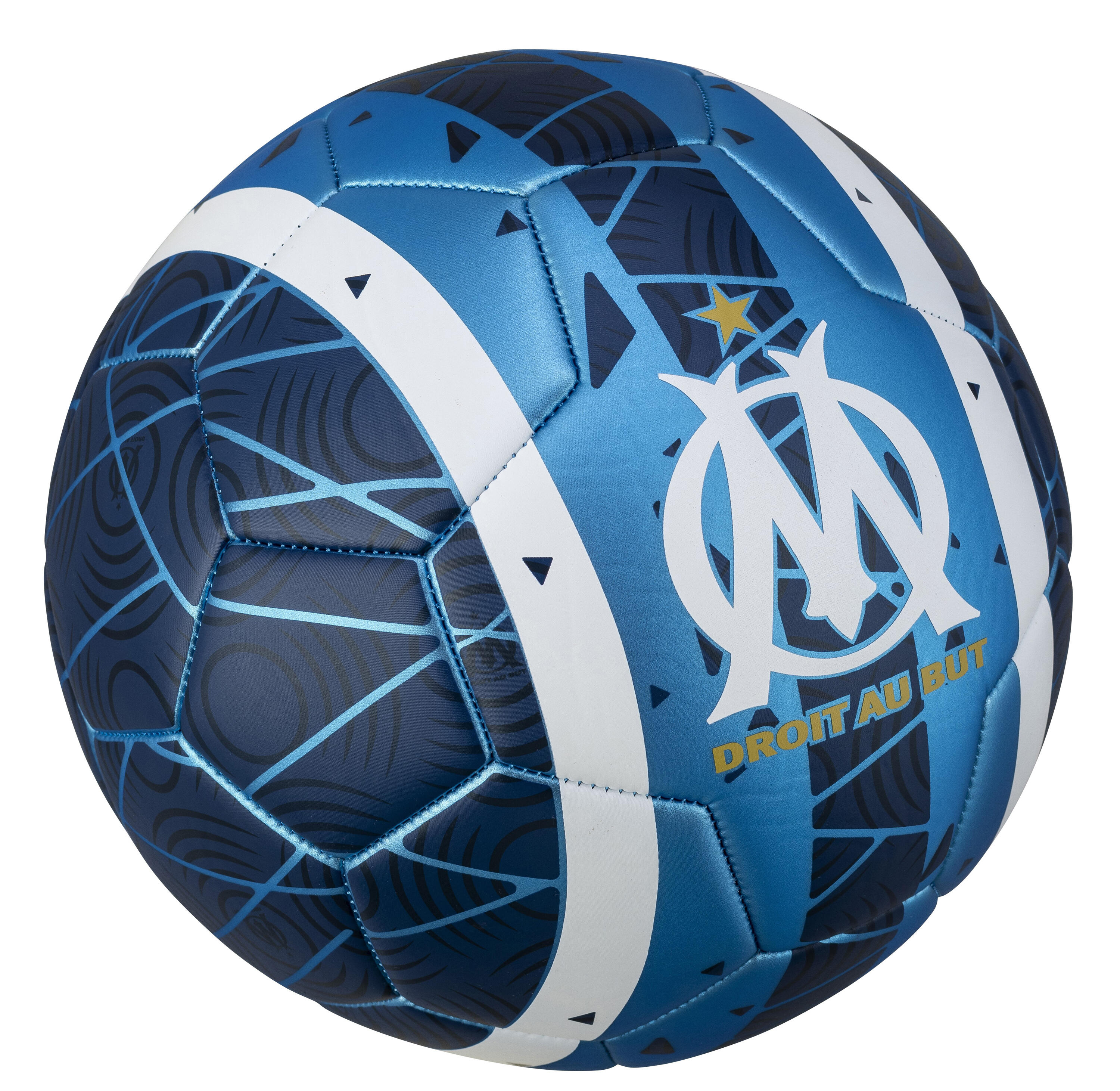 Petit Ballon OM - Collection officielle OLYMPIQUE DE MARSEILLE - Taille 1 1/2