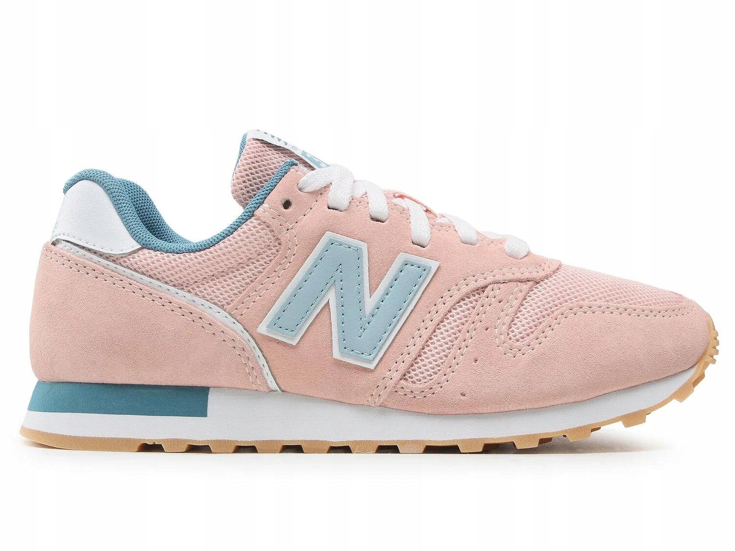 BUTY damskie NEW BALANCE 373 WL373PM2 skóra jasno różowe 36,5 3/6