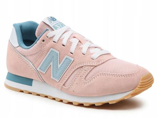BUTY damskie NEW BALANCE 373 WL373PM2 skóra jasno różowe 36,5