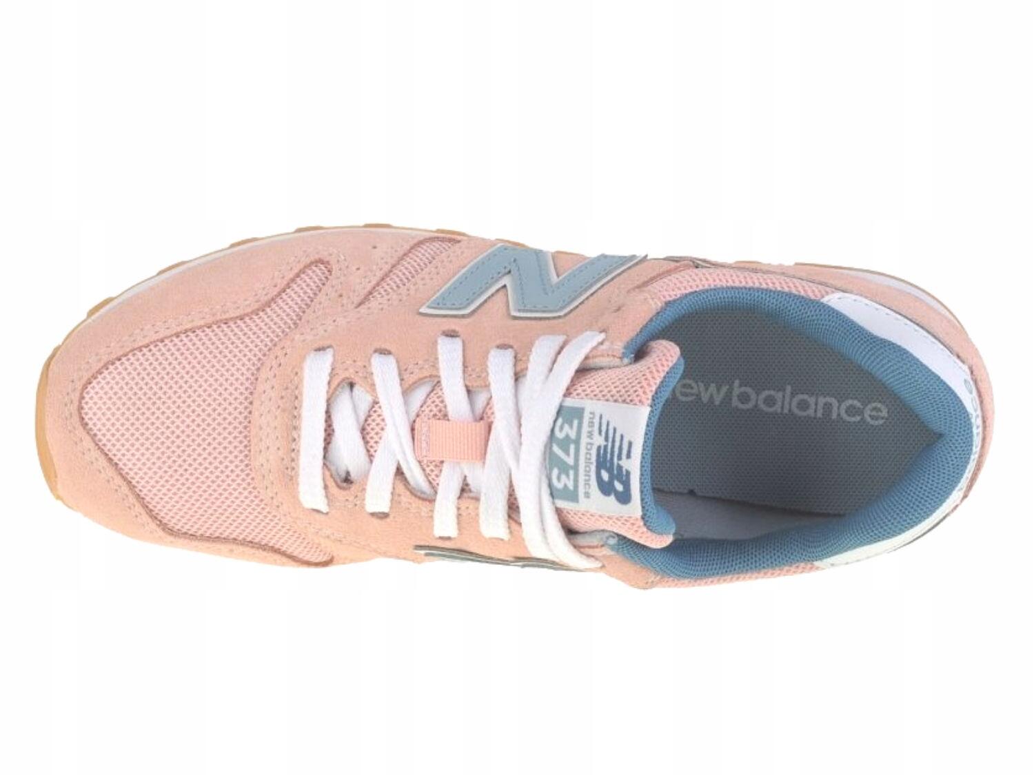 BUTY damskie NEW BALANCE 373 WL373PM2 skóra jasno różowe 36,5 5/6