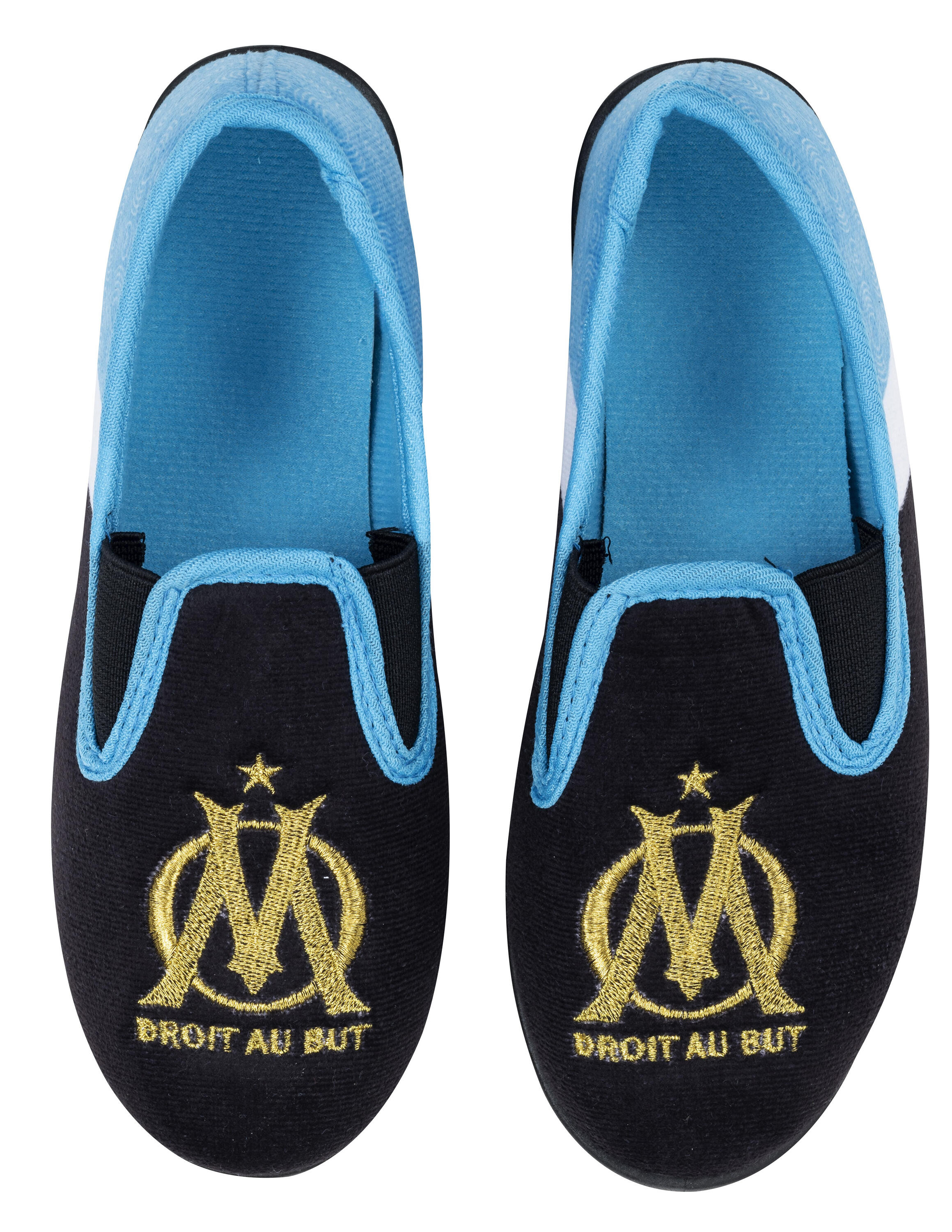 Chaussons enfant OM - Collection officielle OLYMPIQUE DE MARSEILLE 1/2