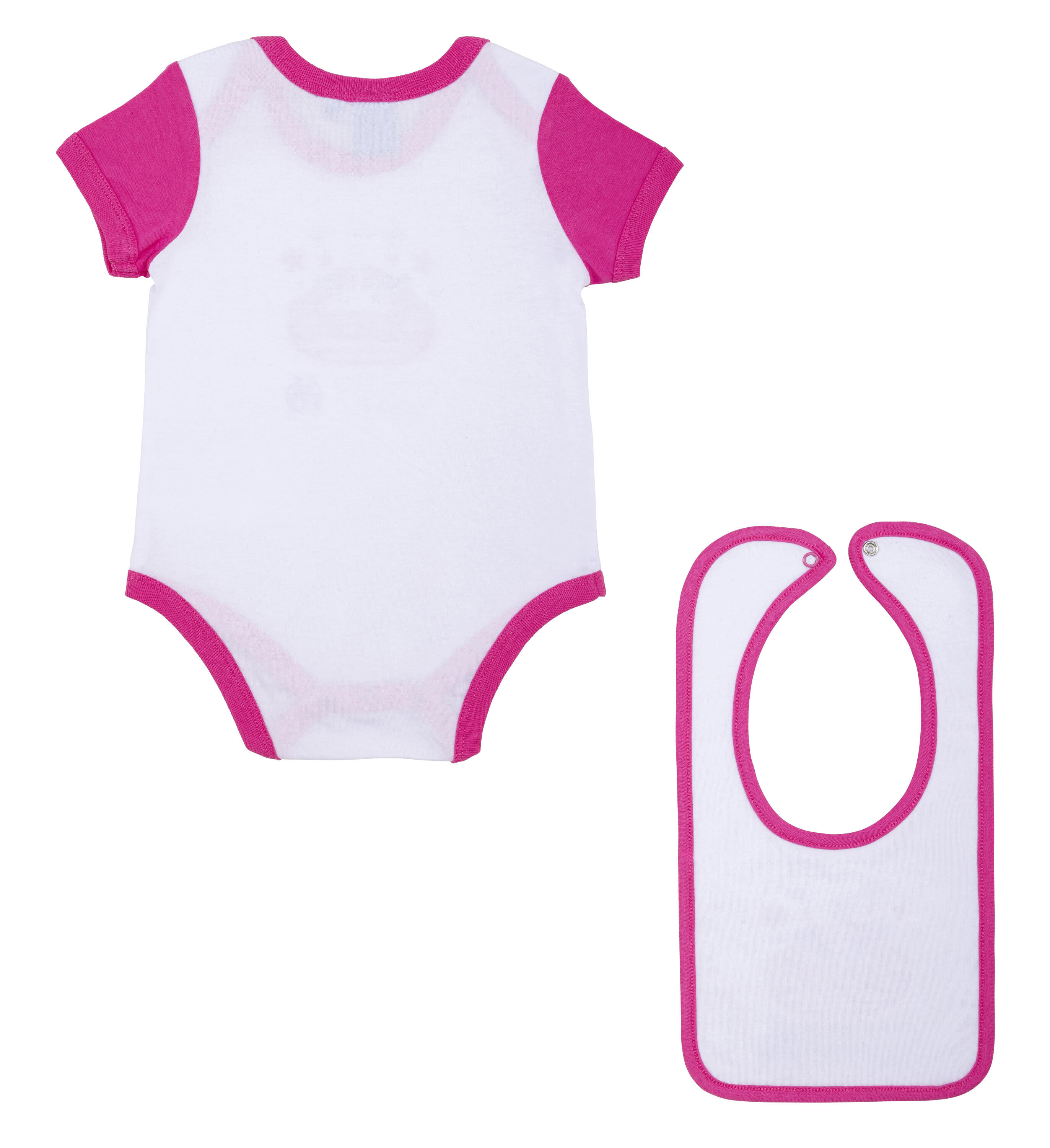 Body bavoir bébé fille OM - Collection officielle OLYMPIQUE DE MARSEILLE 2/2