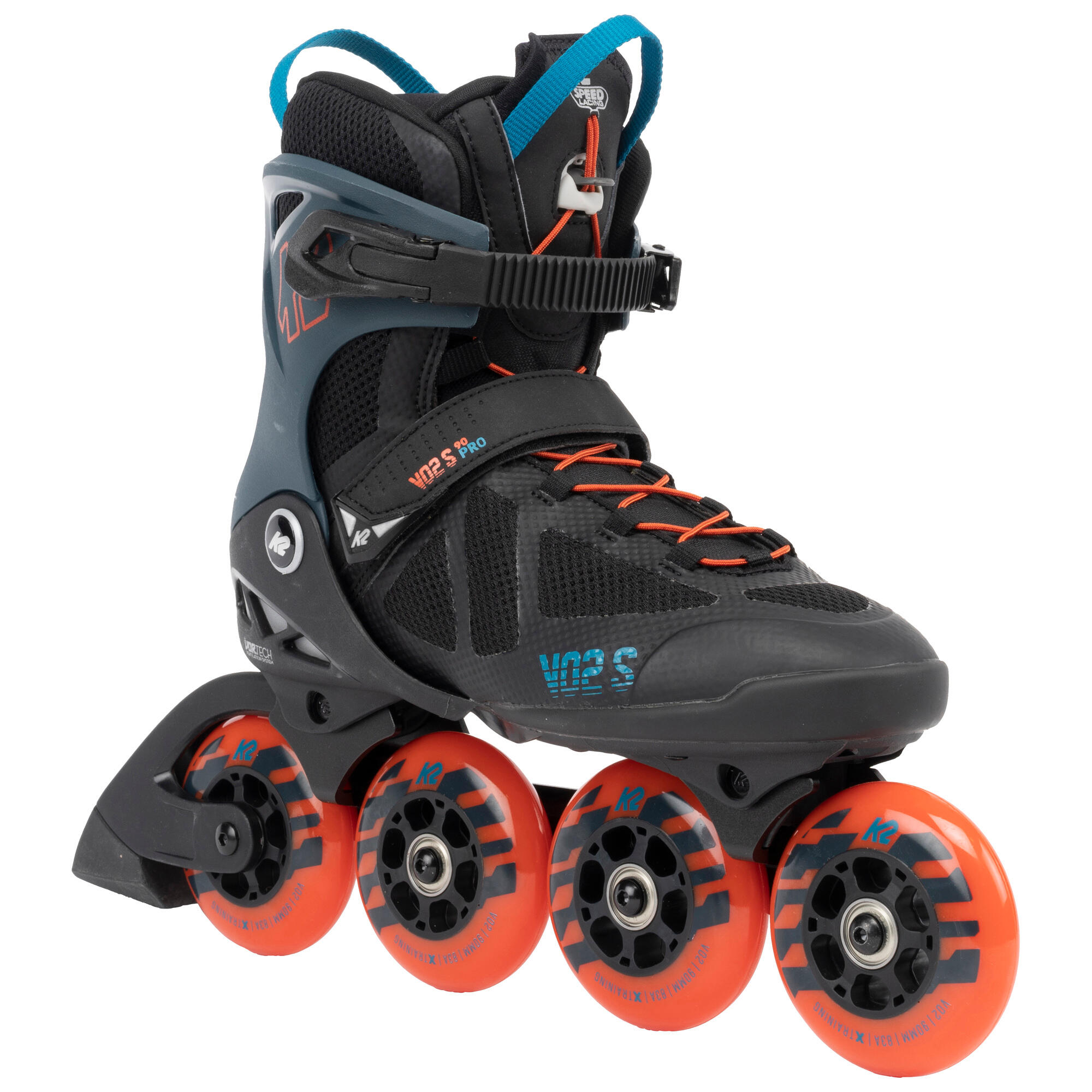 K2 VO2-S 90 Pro Pattini In Linea - Nero - 39 2/4
