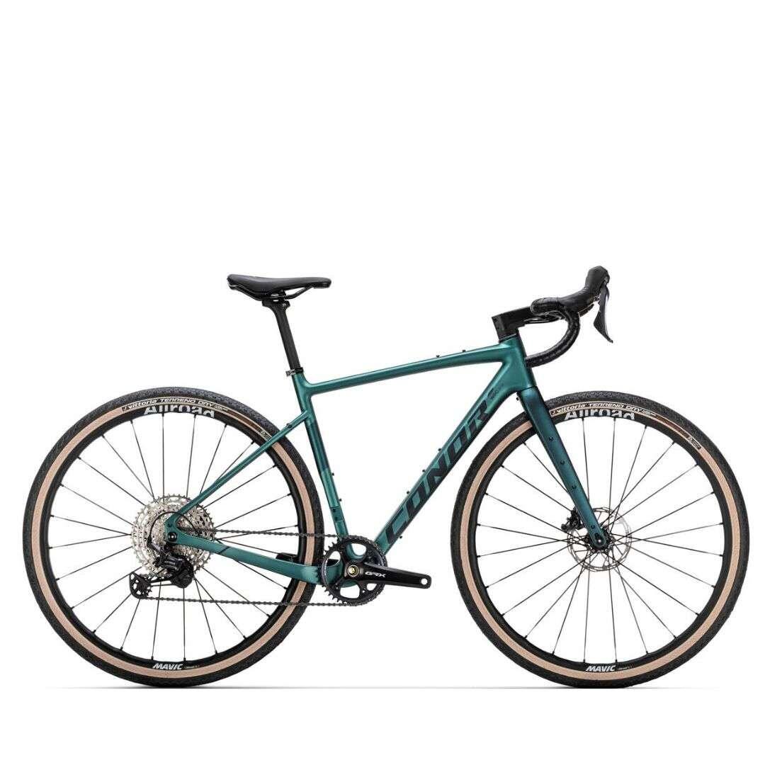Conor - Reconditionné - Vélo Gravel Route - Conor Wrc Selva Shimano Grx 12v Teal - Vélo Gravel - Vert - Grand - Decathlon