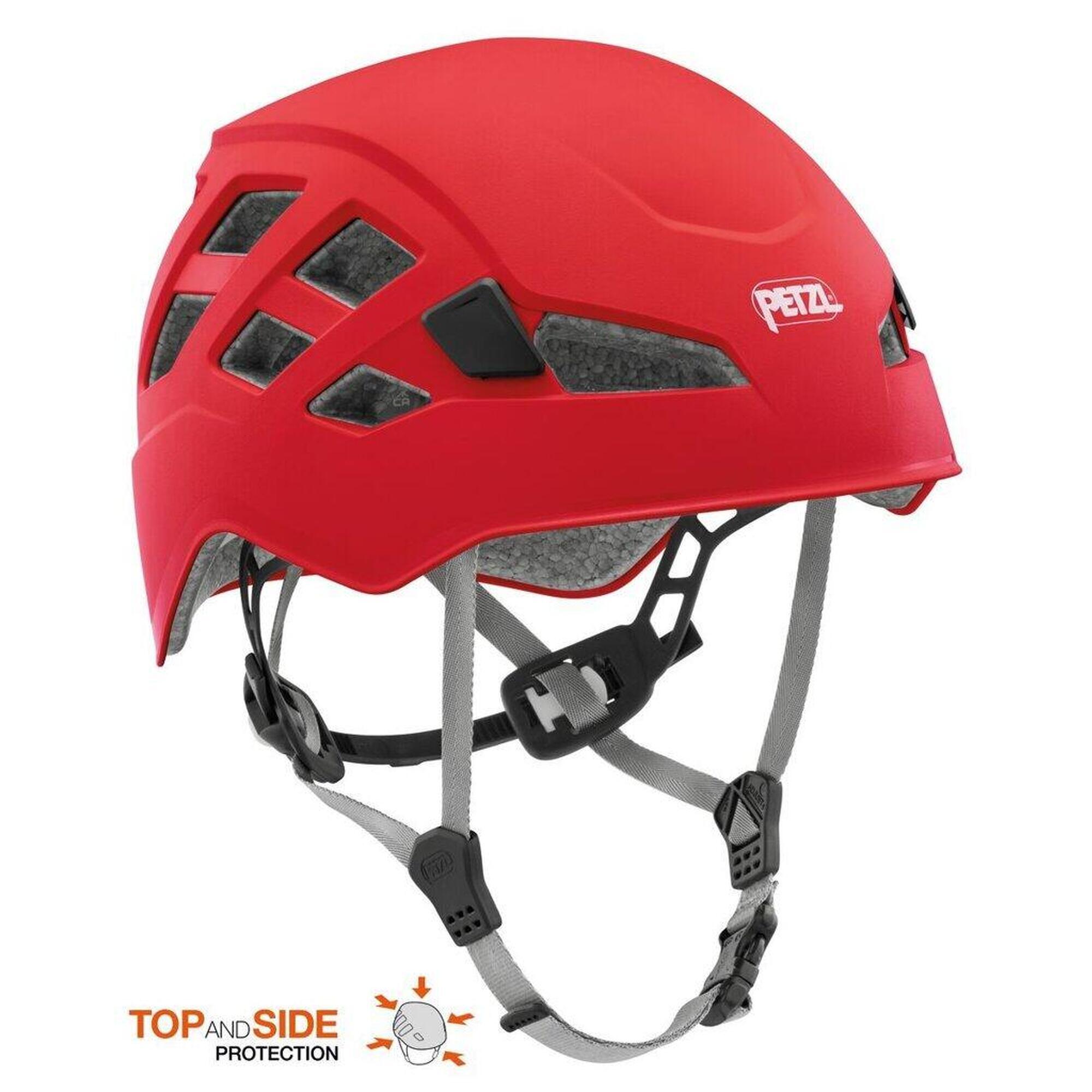 Petzl - Casque Escalade Petzl Boreo S/m Rouge Construction Hybride Abs Epp Eps Ventilé - Casque - Rouge - 38 S - Decathlon