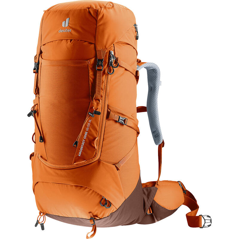 Plecak trekkingowy damski Deuter Aircontact Core 45+10 SL - chestnut/umbra