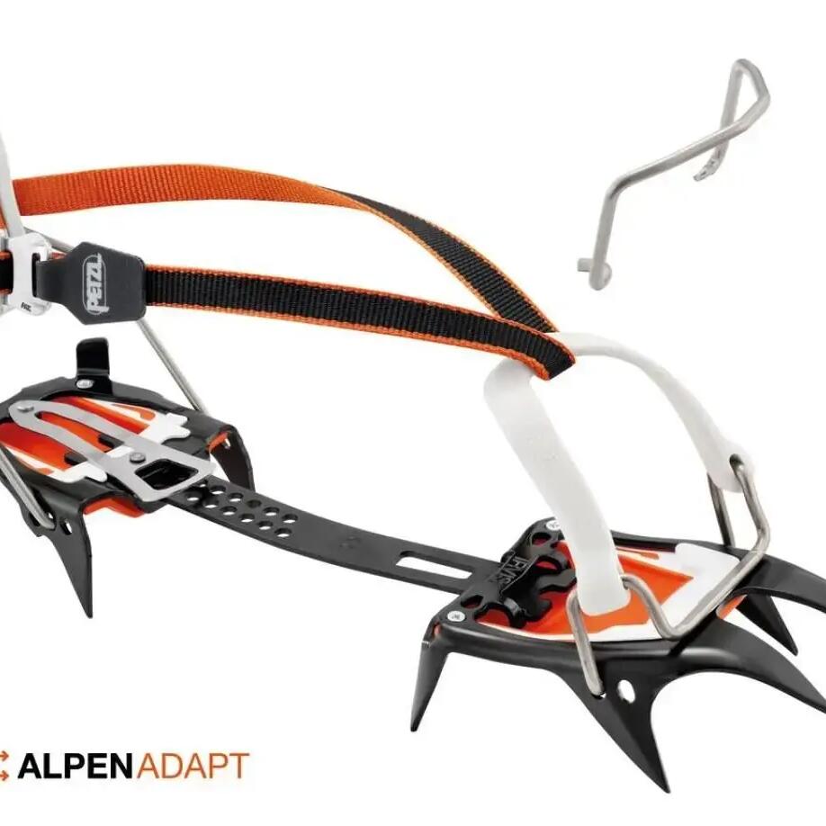 Petzl Irvis Leverlock Universal Crampons with 10 Steel Points