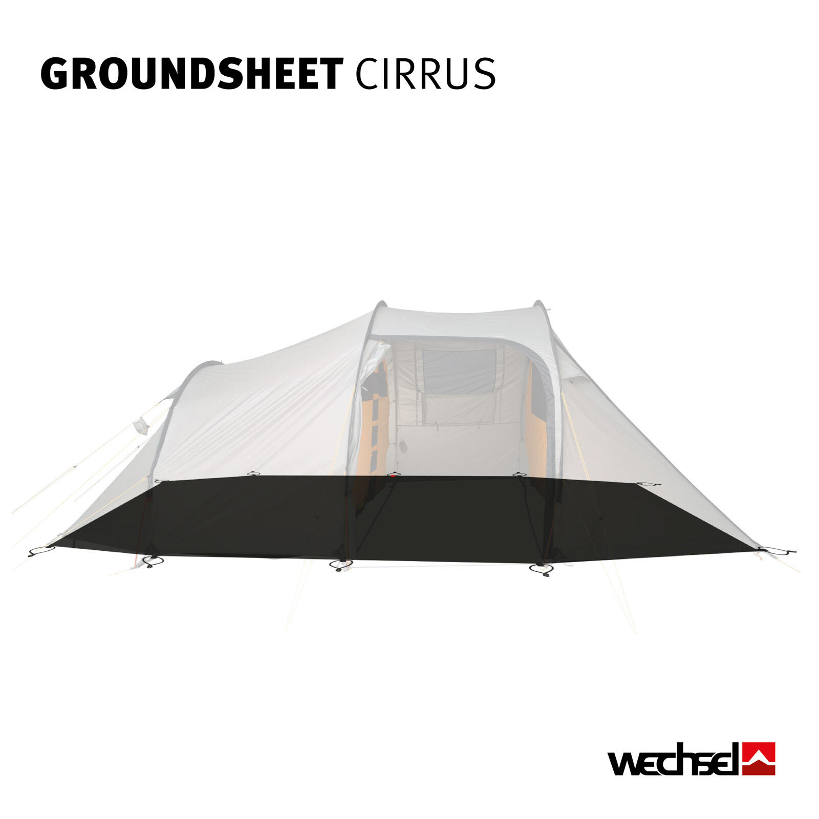 Groundsheet Für Cirrus Zusätzlicher Zeltboden Camping Plane Passgenau 2/3