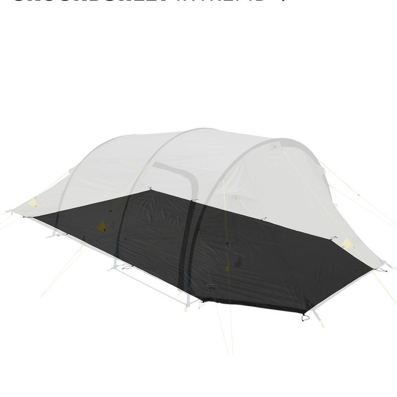 Groundsheet para Intrepid 4 adicional Camping Tarpaulin Custom-fit