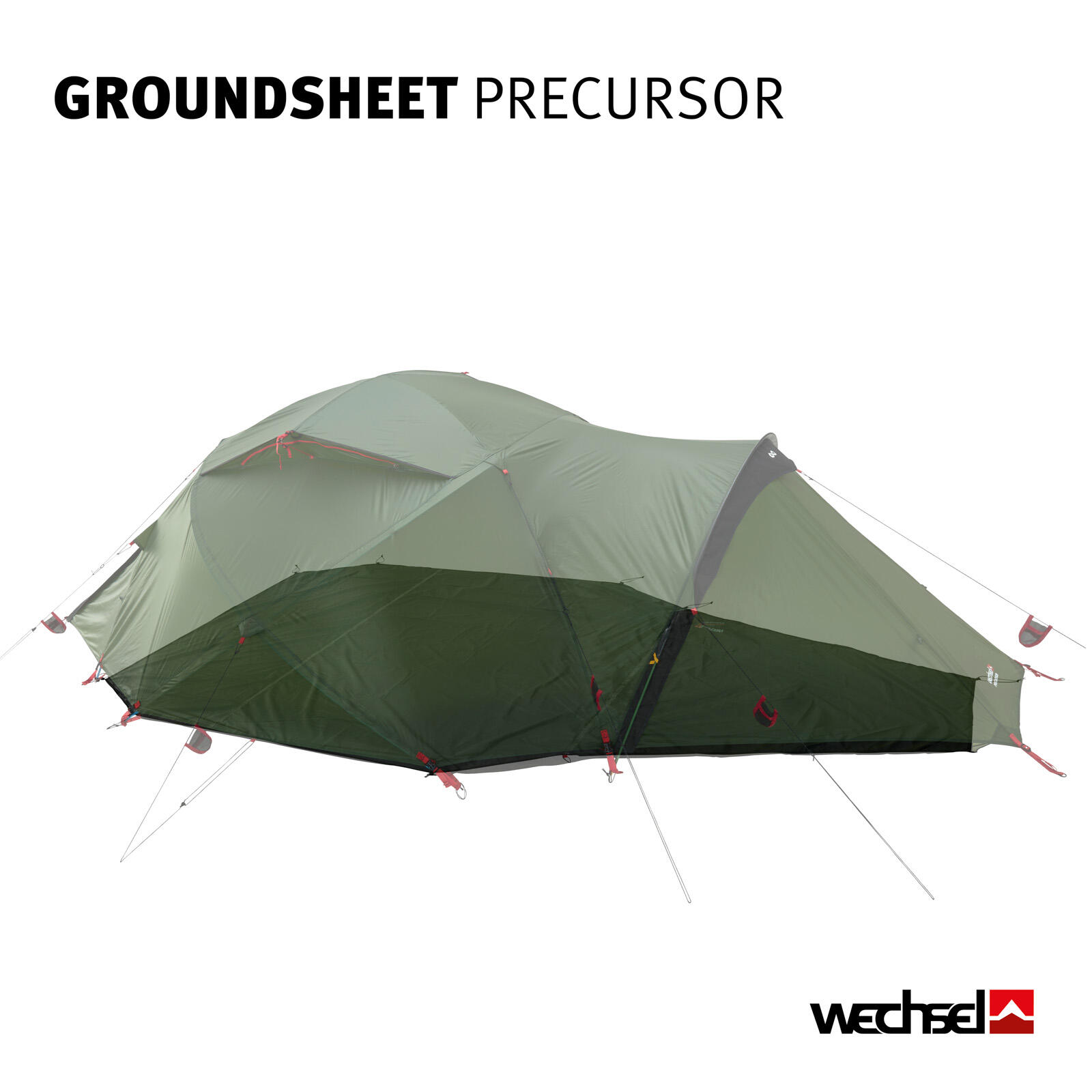 Grondzeil voor Precursor Extra tentgrondzeil Campingzeil Perfecte pasvorm 2/4