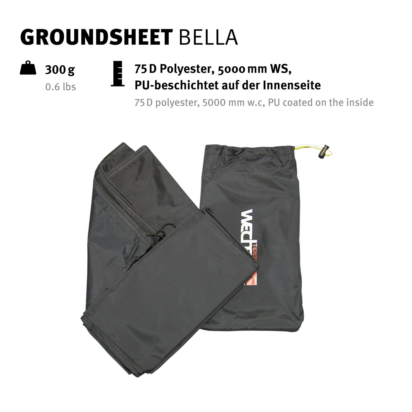 Groundsheet Für Bella & Trailrunner Zusätzlicher Zeltboden Camping Plane 2/5