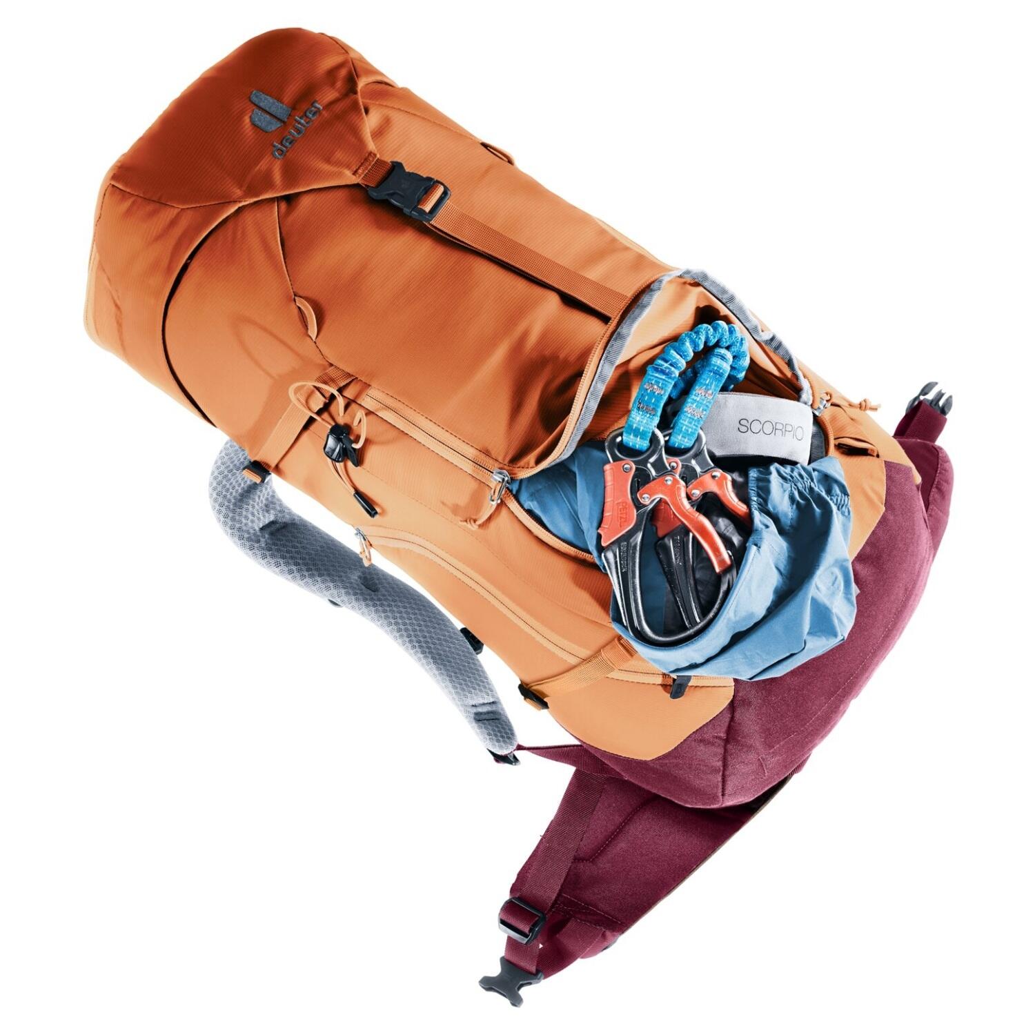 Sac à dos Deuter Trail 28 SL femme 28 L Chestnut Aircontact PET recyclé sans PFC 5/7