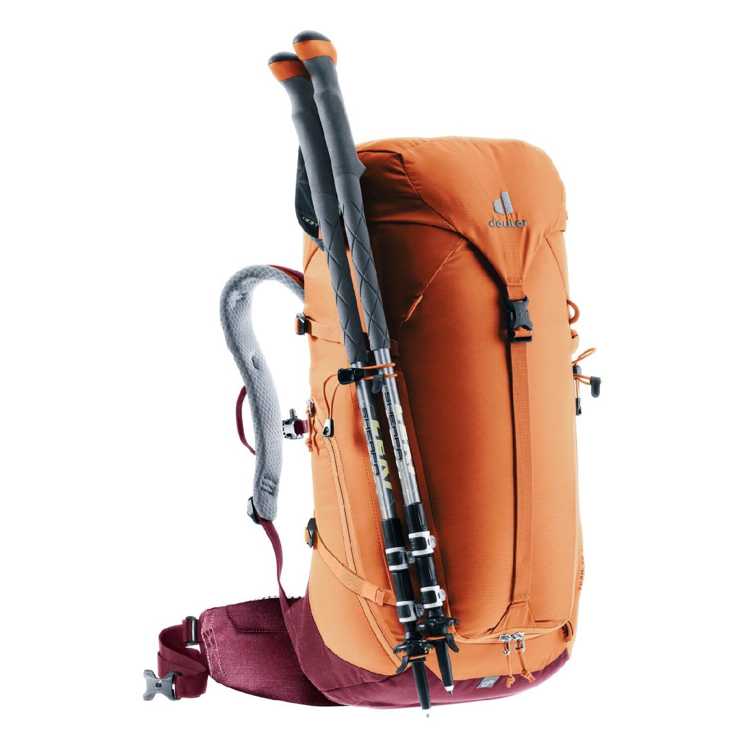 Sac à dos Deuter Trail 28 SL femme 28 L Chestnut Aircontact PET recyclé sans PFC 6/7
