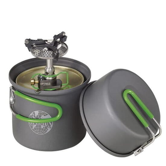 Zestaw kuchenka + naczynia Optimus Crux Lite Solo Cookset