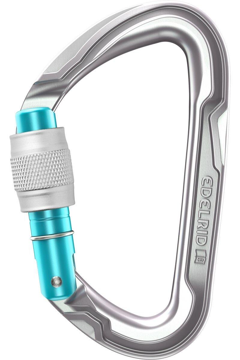 EDELRID Karabinek wspinaczkowy Pure Screw - Silver