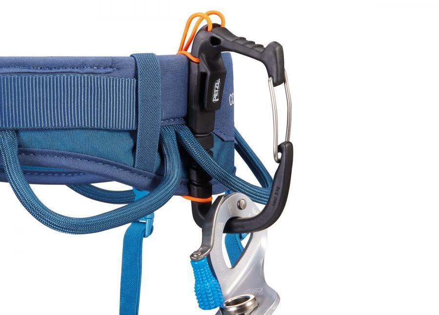 Arnés de escalada Petzl Corax navy ligero y ajustable 5/7