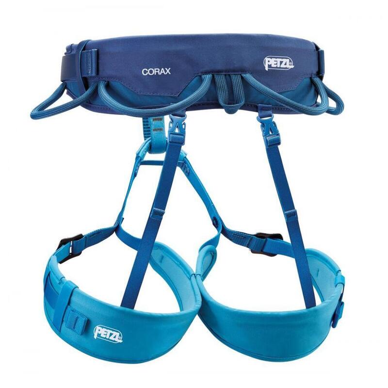 Harnaș escaladă Petzl Corax bleu marine ajustabil