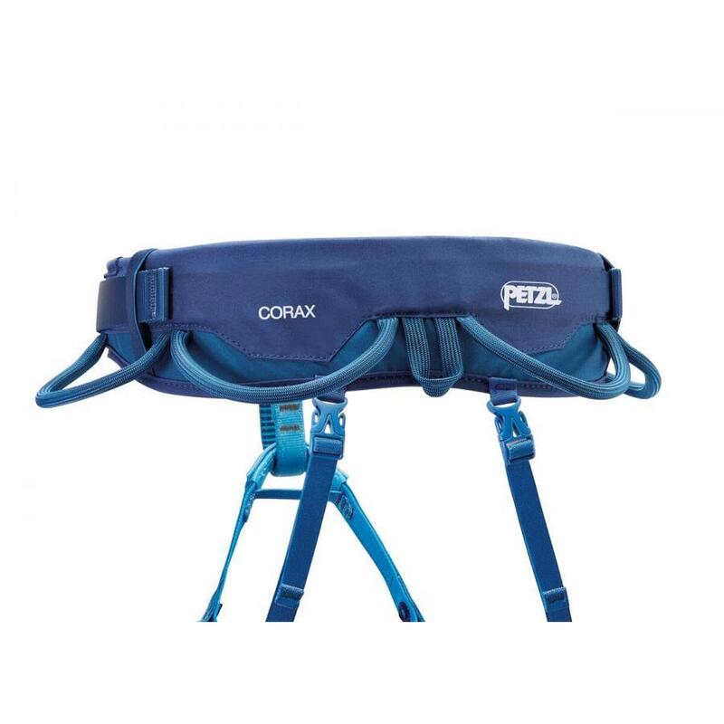 Harnaș escaladă Petzl Corax bleu marine ajustabil