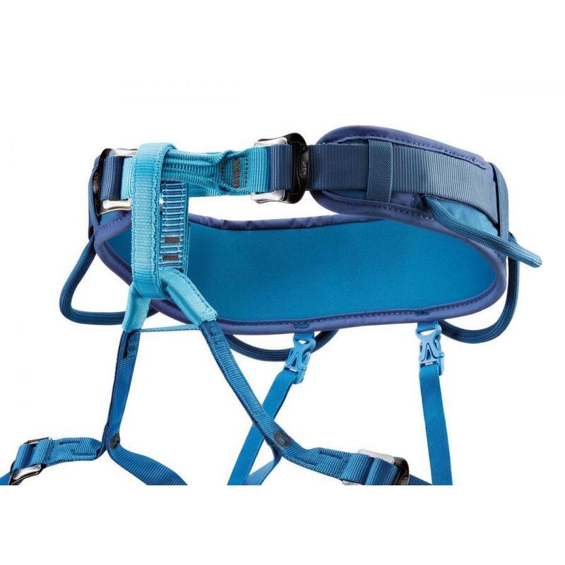 Harnaș escaladă Petzl Corax bleu marine ajustabil