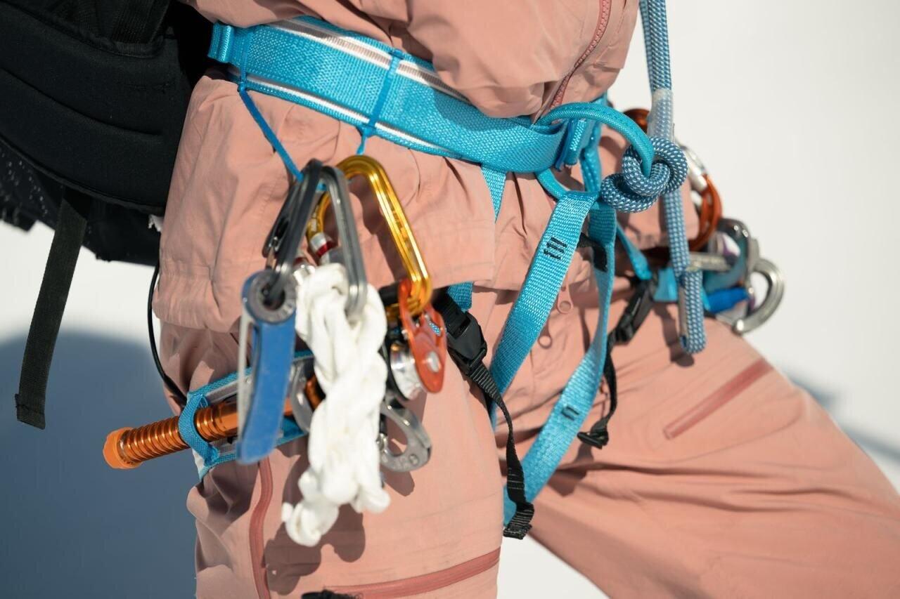 Petzl arnés ligero de escalada L/XL encolado, Wireframe, 2 porte-matériel 6/7